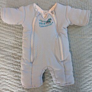 Baby Merlin's Magic Sleepsuit - Blue